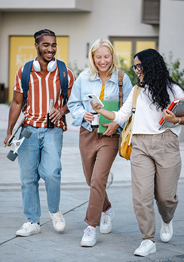 walk to campus